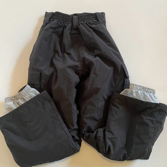 Turbine Boardwear, black, youth size Medium snowboard/snow pants w/elastic waist - Picture 2 of 8